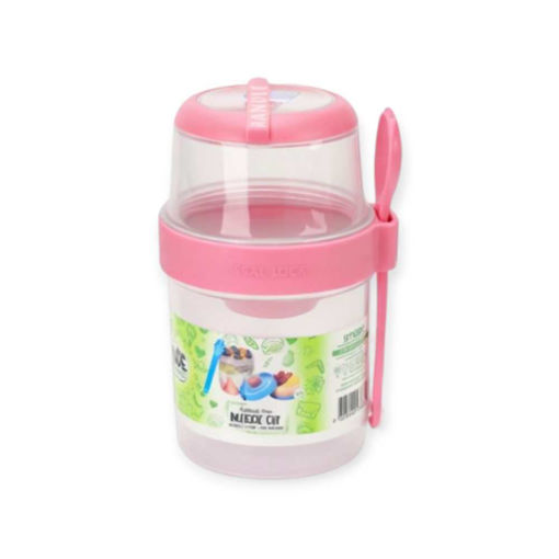 Picture of SMASH BREKKIE CUP 780ML PINK
